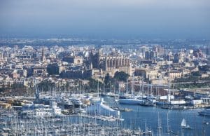 Mallorca en cinco días Panorámica bahía de Palma de Mallorca
