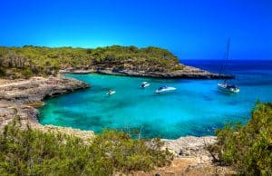 Mejores playas y calas de Mallorca Vista playa de Mallorca