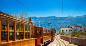 Tren de madera de Palma a Sòller Mallorca