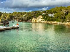 Cala Figuera, Santanyí en Mallorca Entrada de mar en Cala Figuera, con casitas al fondo