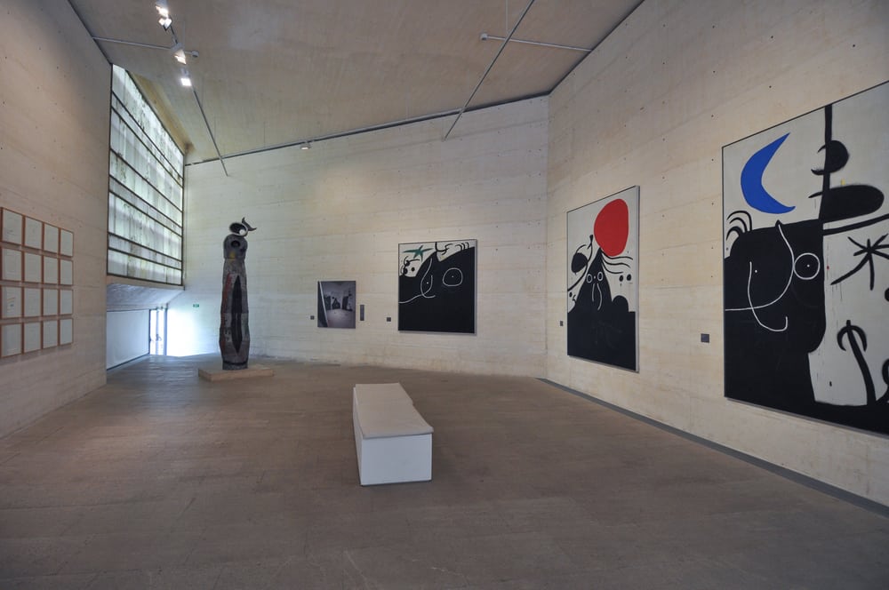 Sala de exposiciones Fundación Joan Miró Palma de Mallorca