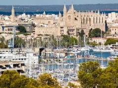Visitar Palma de Mallorca. Consejos esenciales Vistas de la Bahía de Palma, puerto y catedral